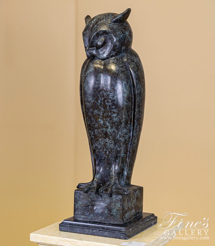 Bronze Statues  - Bronze Owl - BS-1503